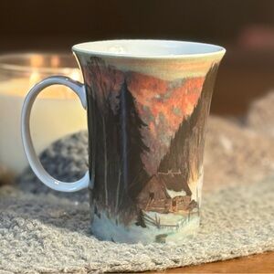 •NEVER USED• Fine Bone China McIntosh Canadian Fine Art Coffee Mug/Teacup